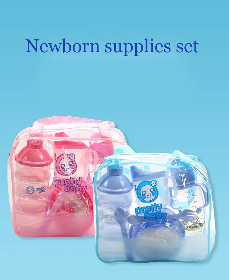 Frendorf | Baby Flaschen Set mit Tragetasche – Praktisches Aufbewahrungsset für Flaschen, Becher und Zubehör