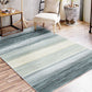 Frendorf | Casual Ombre Tapijt Groen en Blauw Synthetisch Tapijt Machine Wasbaar Antislip Vloerkleed voor Slaapkamer