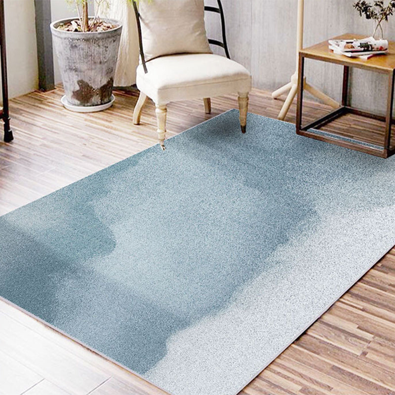 Frendorf | Casual Ombre Tapijt Groen en Blauw Synthetisch Tapijt Machine Wasbaar Antislip Vloerkleed voor Slaapkamer