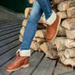 Frendorf | Wasserdichte Kalbsleder Stiefel mit Wollfutter