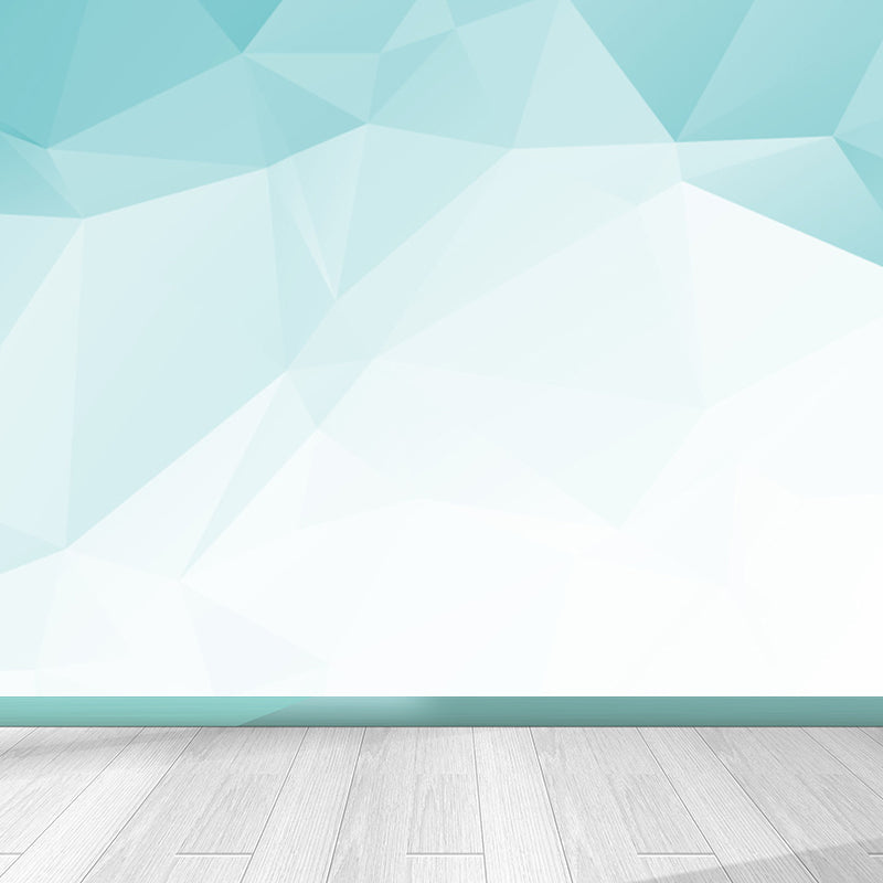 Frendorf | Grafische Muurschildering Wallpaper Pastel Kleur Hedendaagse Wandbekleding voor Meisjes Slaapkamer