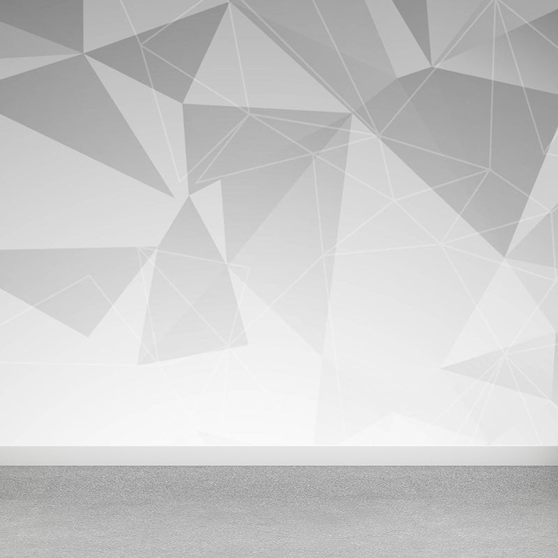 Frendorf | Grafische Muurschildering Wallpaper Pastel Kleur Hedendaagse Wandbekleding voor Meisjes Slaapkamer