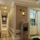 Frendorf | Coastal Lantern Wandverlichting Fixture 1 Gloeilamp Helder Glas Wandlamp in Zwart/Bronze/Koper voor Gang