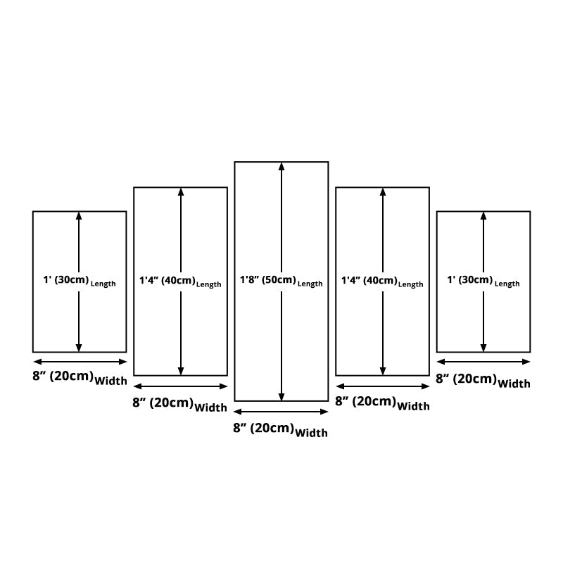 Frendorf | Blaue und Rote Tropix Leinwandkunst Frau, die auf dem Felsen im Ozean tanzt, Wanddekoration für das Zuhause