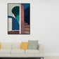 Frendorf | Moderne Haus Innenmalerei in sanften Farben Texturierte Wandkunst für das Gästezimmer