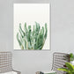 Frendorf | Botanical Leaf Print Wall Art Minimalism Texture Canvas in Pastel Color for Living Room