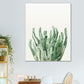 Frendorf | Botanical Leaf Print Wall Art Minimalism Texture Canvas in Pastel Color for Living Room