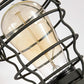 Frendorf | Vintage Industriële Gecoate Wandlamp 1 Licht Metaal Wandmontage Licht met Waterpijp in Zwart voor Eetkamer