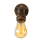Frendorf | 1 Licht Wandverlichting Landhuisstijl Open Bulb IJzeren Mini Wandmontageverlichting met Waterpijp in Brons