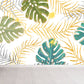 Frendorf | Waterdichte Bladeren Muurdecoratie Tropisch Non-Woven Wanddecor, Op Maat Beschikbaar