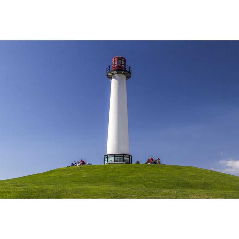 Blaues Beacon-Szenen-Wandbildtapete zur Dekoration Küsten-Wohnzimmer-Wandverkleidung