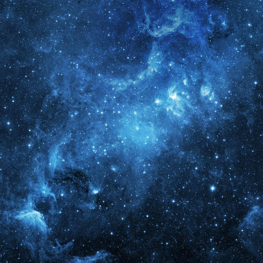 Gigantisches modernes Wandtattoo in blauen Nacht Himmel Sternbilder Wandbekleidung, angepasst