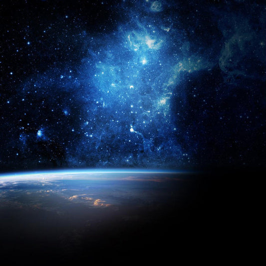 Gigantisches modernes Wandtattoo in blauen Nacht Himmel Sternbilder Wandbekleidung, angepasst