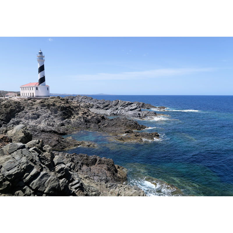 Extra Large Lighthouse Wandgemälde Blau Vliesstoff Wandverkleidung für das Schlafzimmer, Maßanfertigung