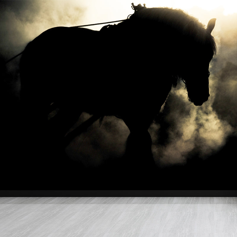 Whole Smart Steed Wandtapete für Wanddekoration Modernes Jungenzimmer Wandkunst