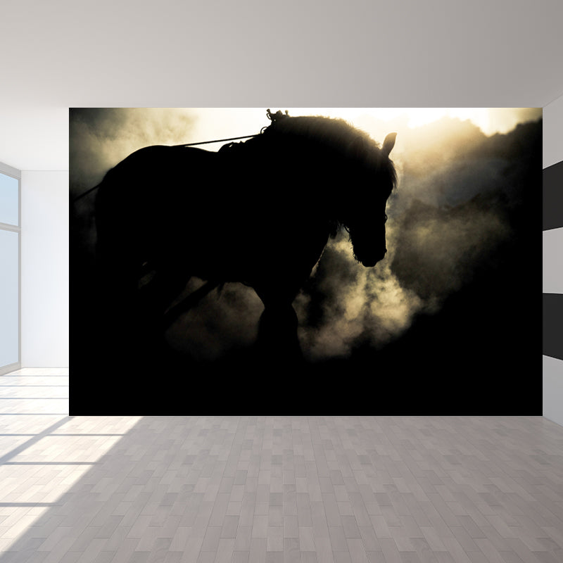 Whole Smart Steed Wandtapete für Wanddekoration Modernes Jungenzimmer Wandkunst