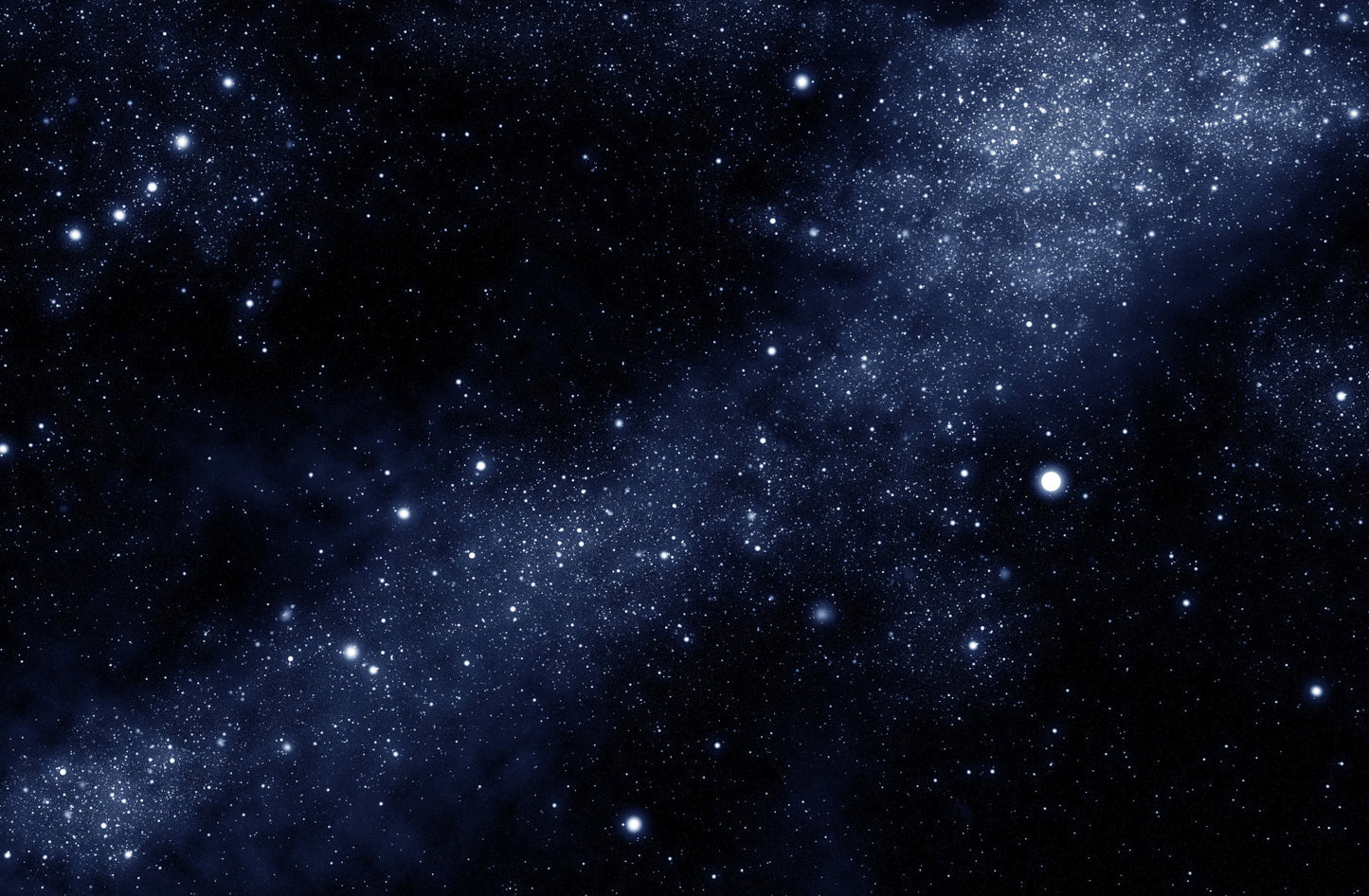 Frendorf | Nacht Himmel Sternbilder Wandtattoo Moderne Vliesstruktur Wandbekleidung in Blau