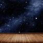 Frendorf | Nacht Himmel Sternbilder Wandtattoo Moderne Vliesstruktur Wandbekleidung in Blau