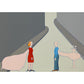 Frendorf | Nieuwe Figuratieve Weergave Muurbehang Hedendaagse Kunst Non-Woven Stof Wandbekleding