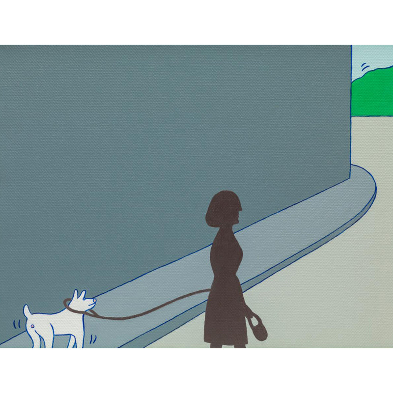 Frendorf | Nieuwe Figuratieve Weergave Muurbehang Hedendaagse Kunst Non-Woven Stof Wandbekleding