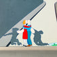Frendorf | Nieuwe Figuratieve Weergave Muurbehang Hedendaagse Kunst Non-Woven Stof Wandbekleding