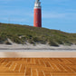Ganzes Leuchtturm-Szenen-Wandgemälde für Wanddekoration Küsten-Mädchenzimmer Wandkunst