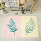 Frendorf | Casual Kids Teppich in Pink und Gelb Botanisches Kaktus Aloe Muster Teppich Polyester Rutschfester Teppich für das Kinderzimmer
