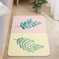 Frendorf | Casual Kids Teppich in Pink und Gelb Botanisches Kaktus Aloe Muster Teppich Polyester Rutschfester Teppich für das Kinderzimmer