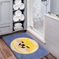 Frendorf | Groene Kinderkamer Tapijt Kids Dier Hond Cirkelpatroon Gebied Tapijt Polyester Antislip Achtergrond Vloerkleed