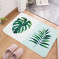 Frendorf | Groen en roze kinderkamer tapijt Kids Botanical Leaf Potted Plants patroon vloerkleed polyester huisdiervriendelijk tapijt