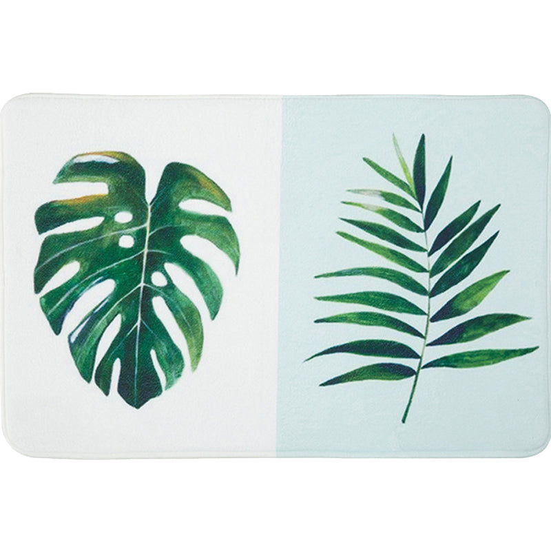 Frendorf | Groen en roze kinderkamer tapijt Kids Botanical Leaf Potted Plants patroon vloerkleed polyester huisdiervriendelijk tapijt