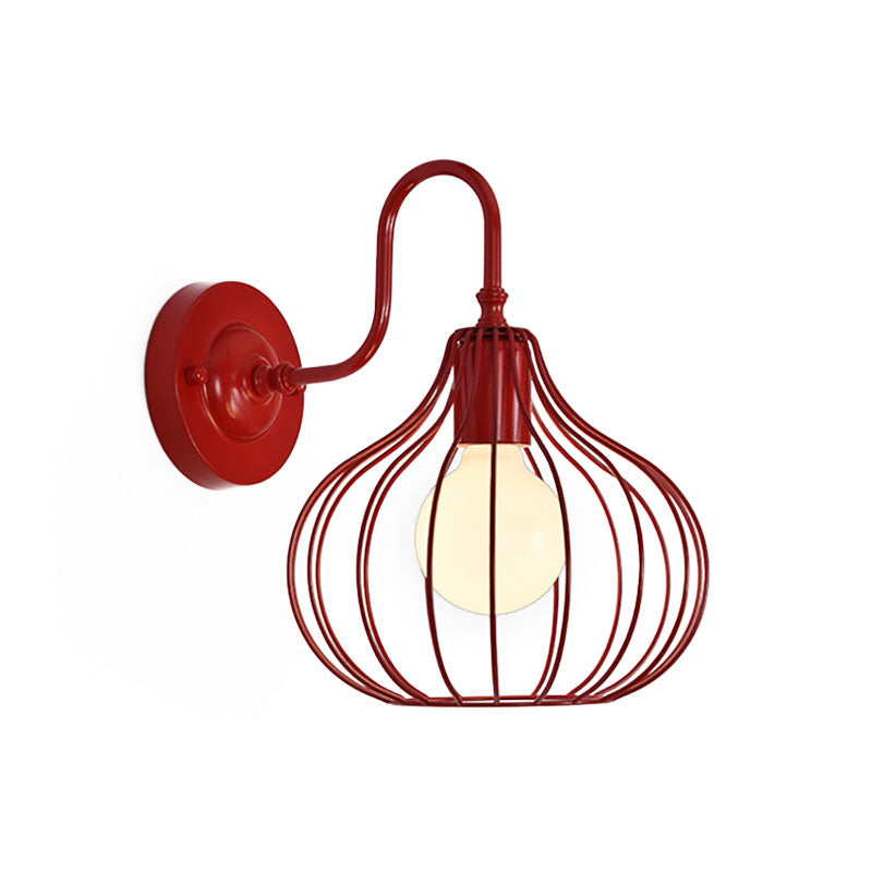 Frendorf | 1 Lichte Ui Wandlamp Verlichting Loftstijl Zwart/Wit Metallic Mini Wandverlichting met Gansnekarm voor Slaapkamer