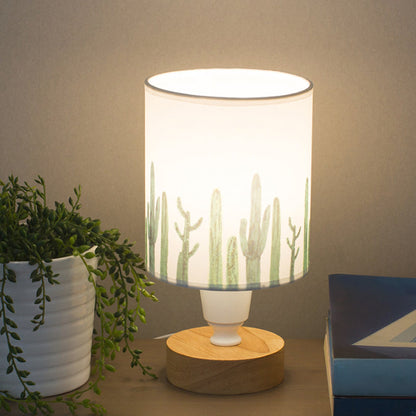 Frendorf | Naturis – moderne Tischlampe aus Stoff