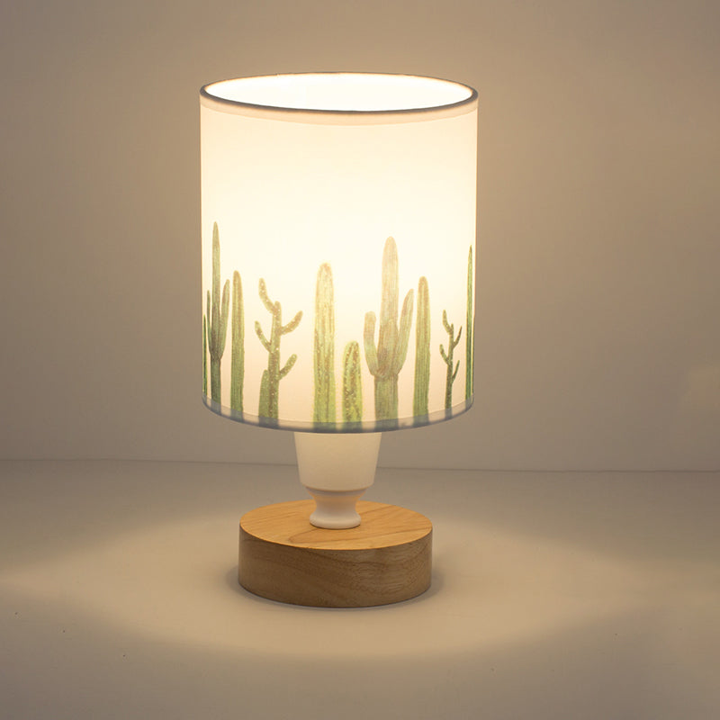 Frendorf | Naturis – moderne Tischlampe aus Stoff