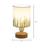 Frendorf | Naturis – moderne Tischlampe aus Stoff