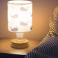 Frendorf | Naturis – moderne Tischlampe aus Stoff