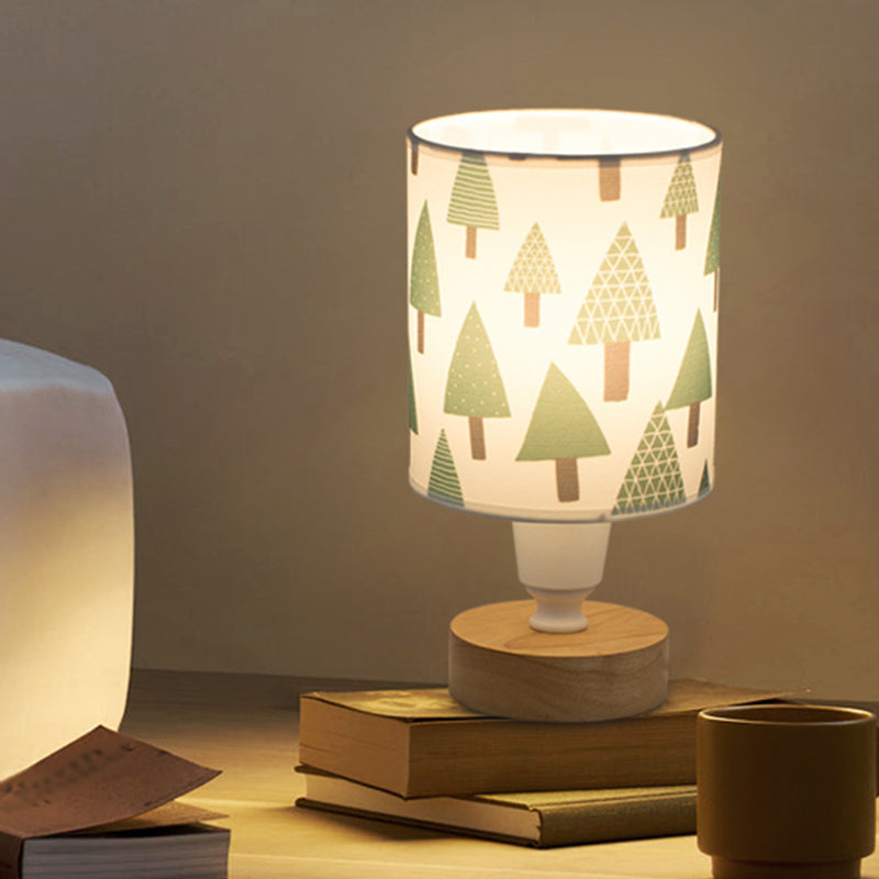 Frendorf | Naturis – moderne Tischlampe aus Stoff