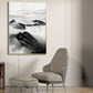 Frendorf | Cloudy Mountain View Canvas Art Asiatische Texturierte Wanddekoration in Schwarz für Wohnzimmer