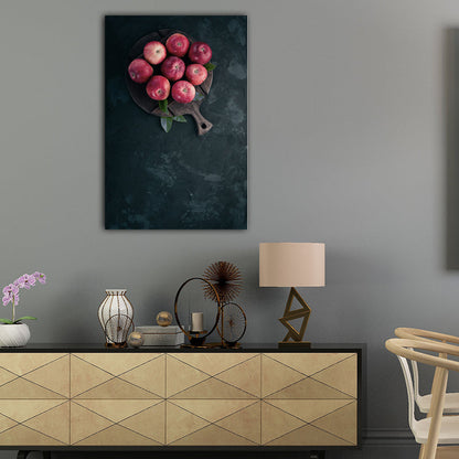 Foto Gedruckte Diät Leinwand Kunst Dunkle Farbe Moderne Stil Wanddekoration für Esszimmer