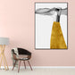 Frendorf | Elegante Frauen Druck Leinwand Wandkunst für das Mädchenzimmer, Pastellfarbe, strukturierte Gestaltung