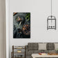 Frendorf | Foto van Food Making Canvasprint Hedendaagse Textuur Keukenwandkunst, Donkere Kleur