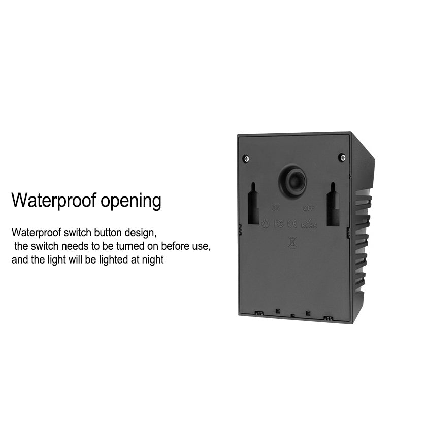 Frendorf | SolarVista LED Wandleuchte | Trapezdesign | Wasserdicht | Solar Außenbeleuchtung | Energieeffizient
