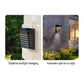 Frendorf | SolarVista LED Wandleuchte | Trapezdesign | Wasserdicht | Solar Außenbeleuchtung | Energieeffizient