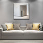 Frendorf | Woondecoratie Bouw Interieur Muurkunst Canvas Minimalisme Vierkante Schilderij in Wit voor Huiskamer