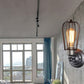 Frendorf | Metal Bulb Vormen Wandmontage Licht met Kooi Schaduw Industriële Vintage 1/2-Licht Restaurant Wandlamp in Zwart/Nikkel