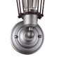 Frendorf | Metal Bulb Vormen Wandmontage Licht met Kooi Schaduw Industriële Vintage 1/2-Licht Restaurant Wandlamp in Zwart/Nikkel