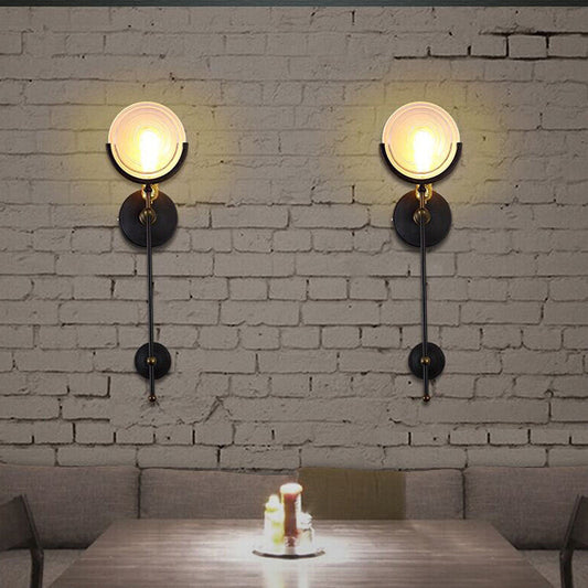 Frendorf | 1 Lichter Wandmontage Licht mit klarem Glasscheibe Postmoderne Wandbeleuchtung für die Küche