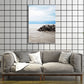 Frendorf | Textured Landscape Art Print Tropische Canvas Wanddecoratie voor Woonkamer