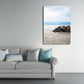 Frendorf | Textured Landscape Art Print Tropische Canvas Wanddecoratie voor Woonkamer