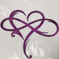 Frendorf | Unendlichkeitsherz Wanddeko | Symbol der ewigen Liebe